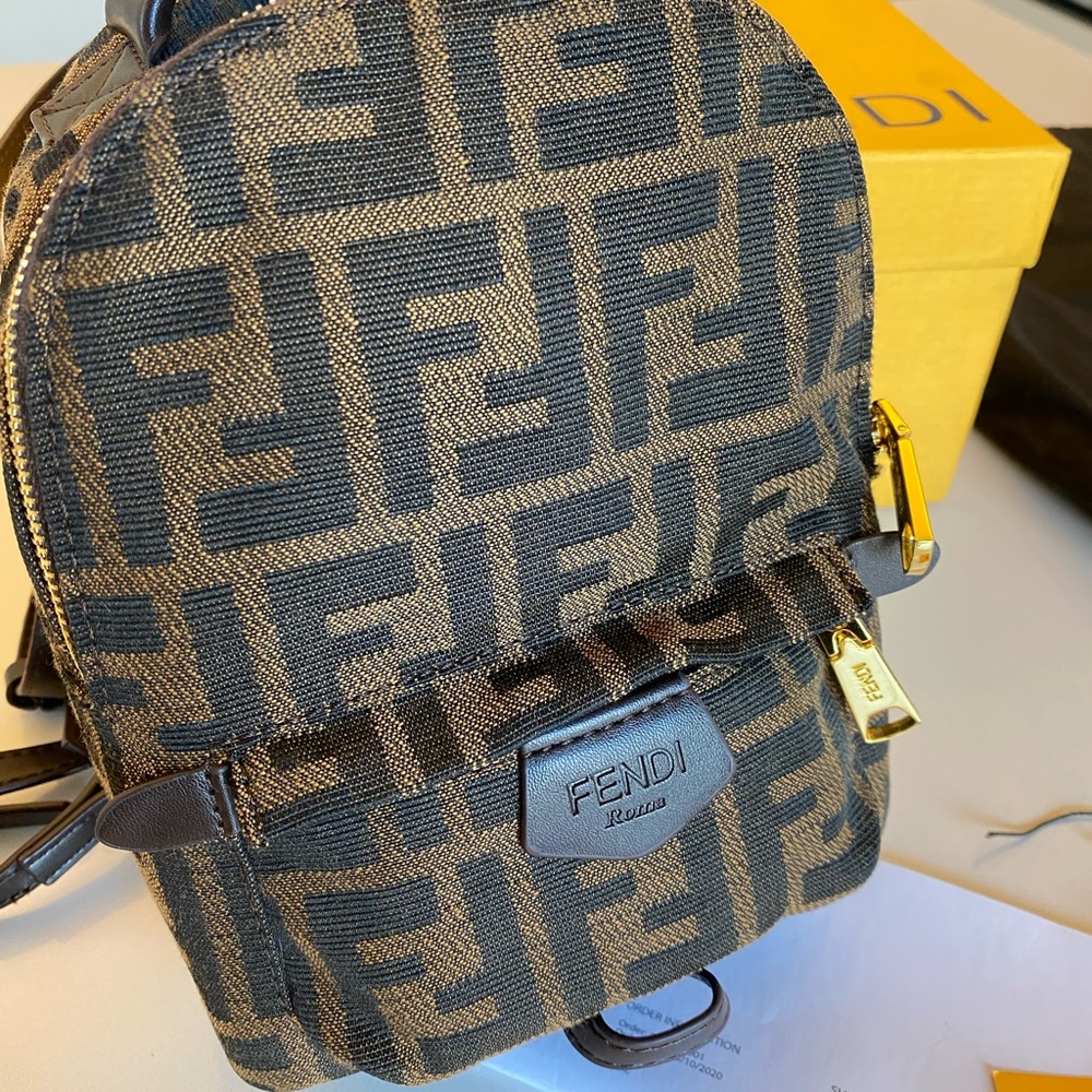 Fendi Zucca mini backpack authentic. SOLD!!!!